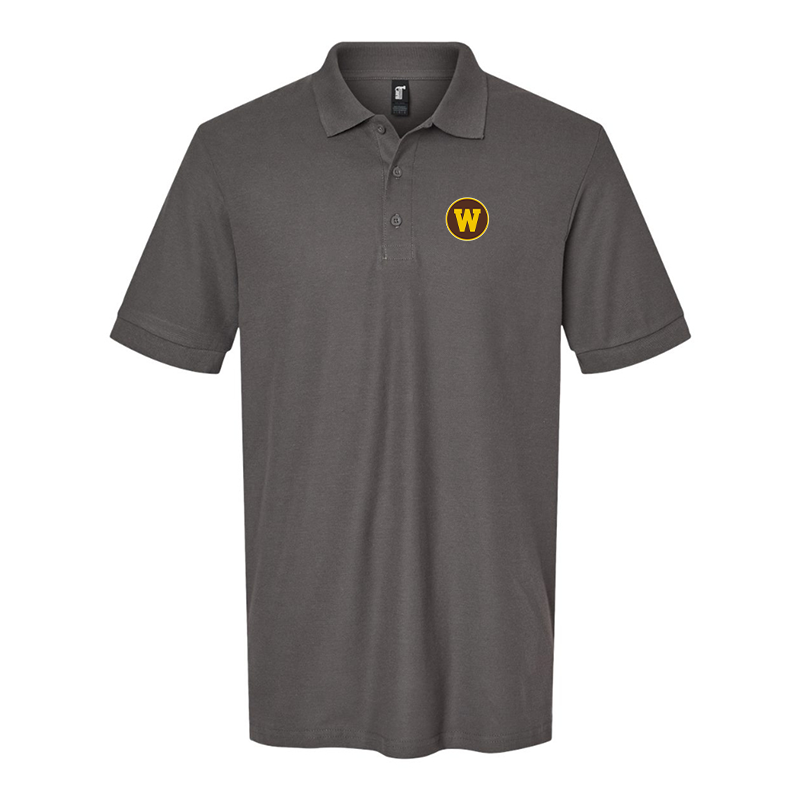 Men's  Western Michigan Broncos Gildan Hammer Pique Polo